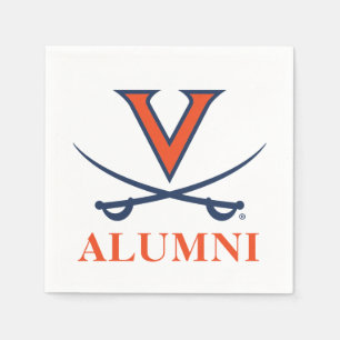 V Sabre Alumni Napkin