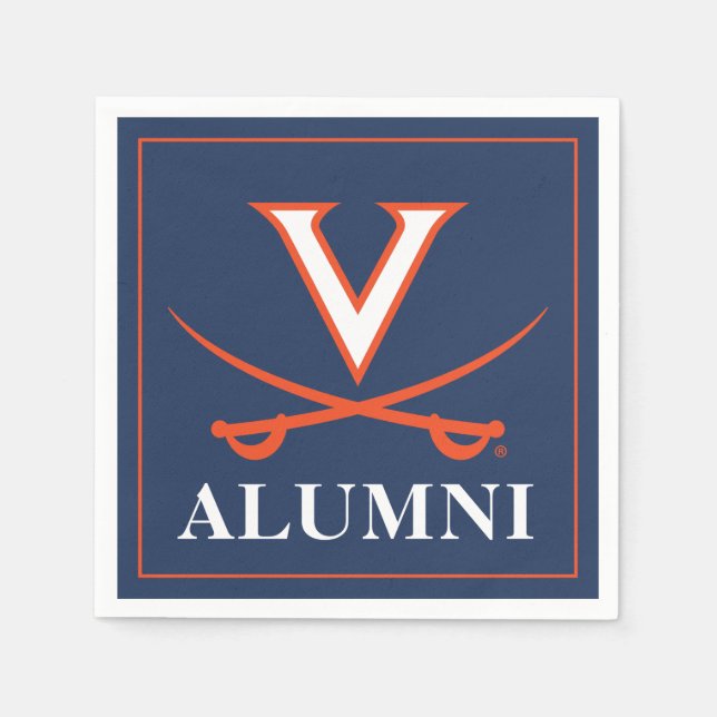 V Sabre Alumni Napkin (Front)