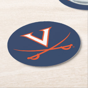 V Sabre Round Paper Coaster