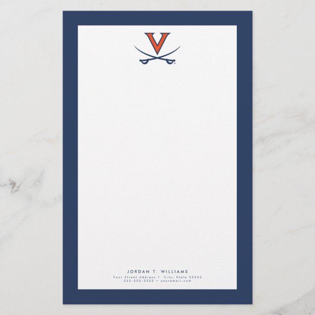 V Sabre Stationery (Front)