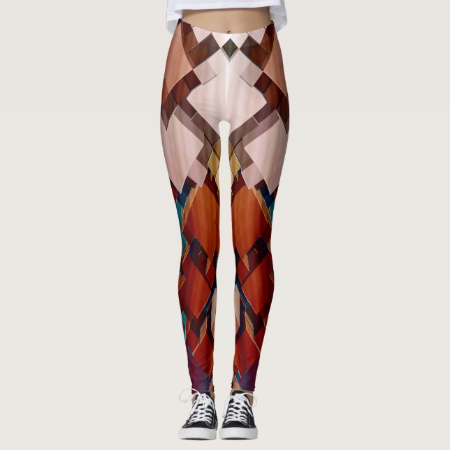 V-Stack Pyramid ZM2 Leggings (Front)