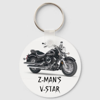 V-Star Bike keys Keychain
