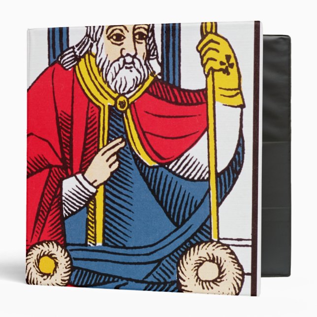V The Pope, Tarot card Binder (Front/Inside)
