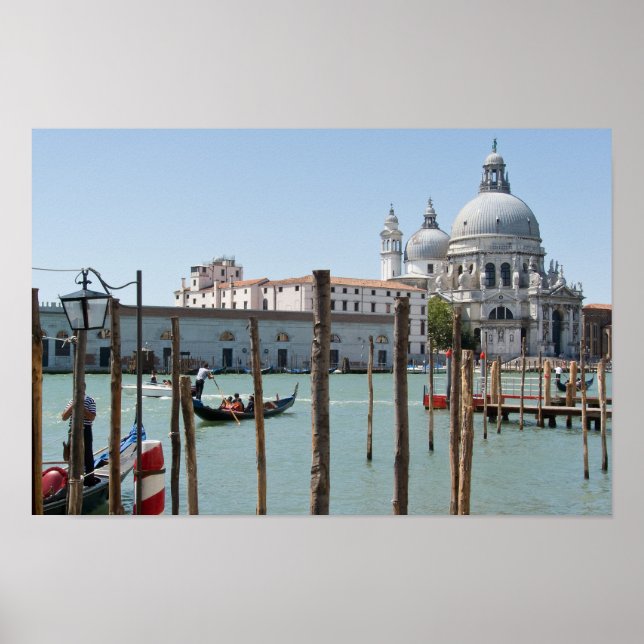 Vacances à Venise poster paysage (Devant)