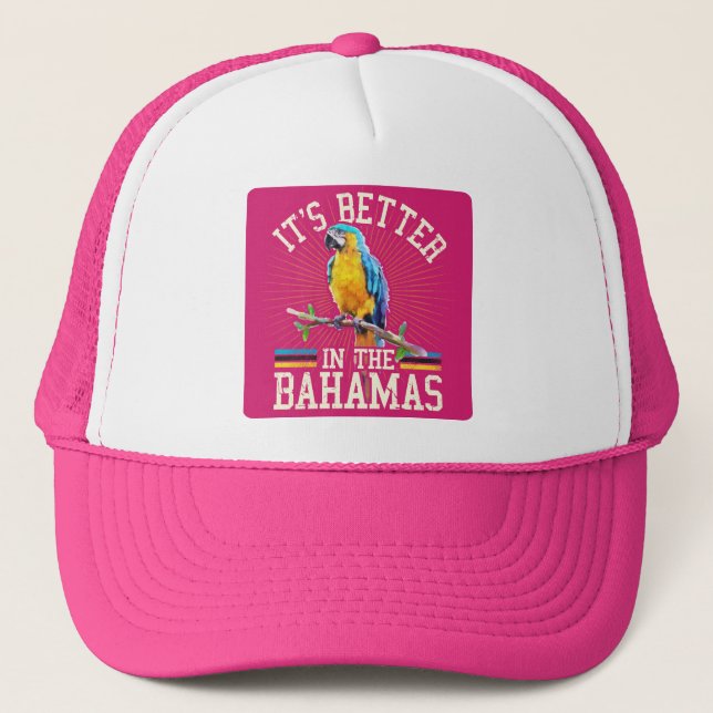 Vacances C'est mieux aux Bahamas Casquette Cruise (Devant)