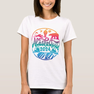 vacances d'été femmes T-shirts Alaska croisière na