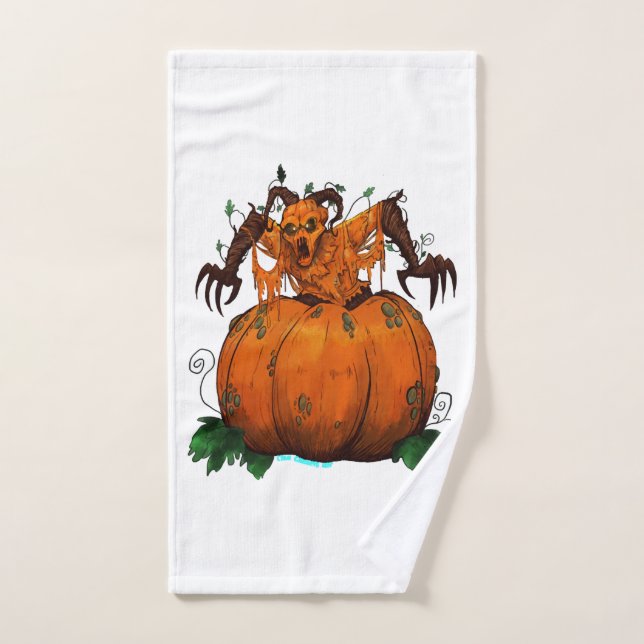 Vacances d'Halloween (Serviette à main)