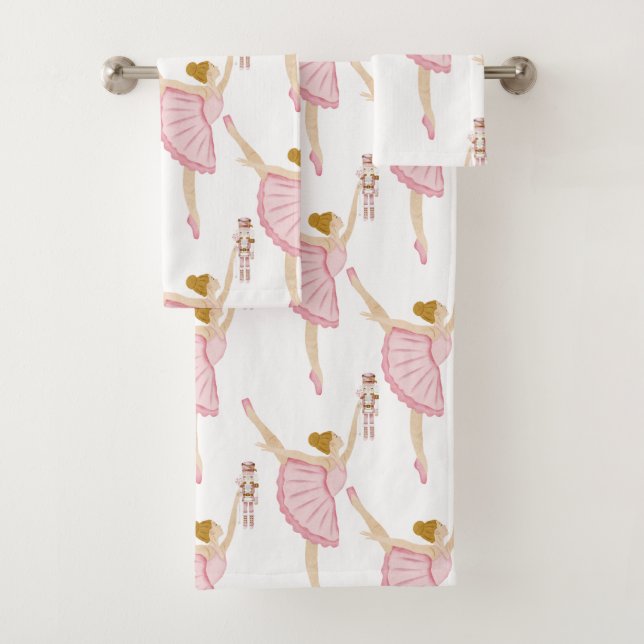 Vacances d'hiver rose enfants ballerine (En situation)