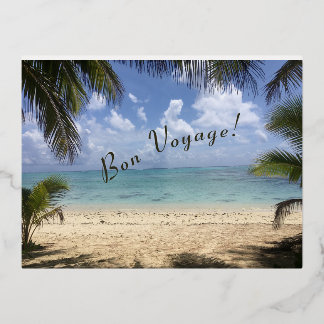Vacances En Aluminium Carte postale de voyage