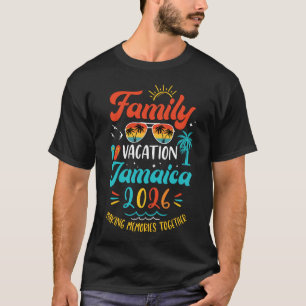 Vacances en famille 2026 Jamaïque T-shirts assorti