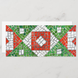 VACANCES MOSAIC 4x9 Carte plate / Horizontale