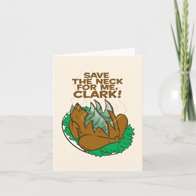 Vacances Noël | Sauvez le cou pour moi, Clark ! (Devant)