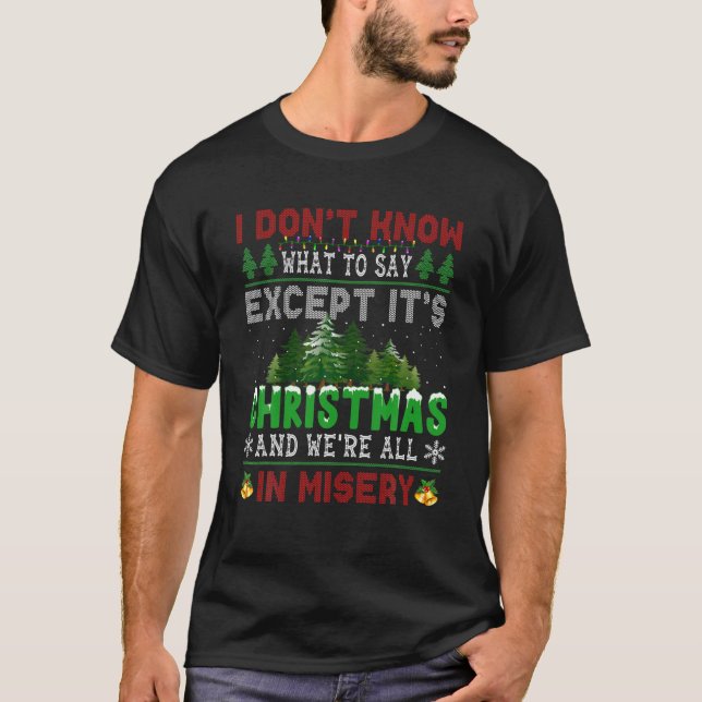 Vacances Père Noël Noël Cadeaux laides Sweat de No (Devant)