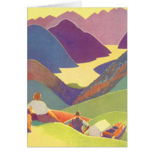 Vacances vintages en famille, Pique-nique dans les