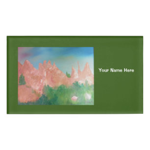 vacation, bus tour, resort or reunion name tag