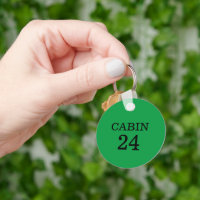 Vacation Cabin 2 Sided ID Fully Custom Details
