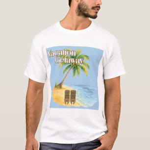 Vacation Getaway Tropical Beach Men's T-Shirt