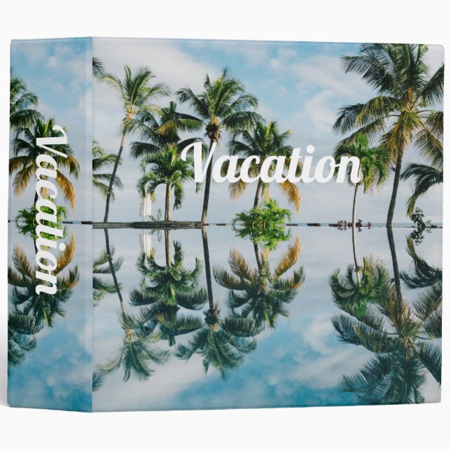 Vacation Holiday Planner Binder (Front/Spine)