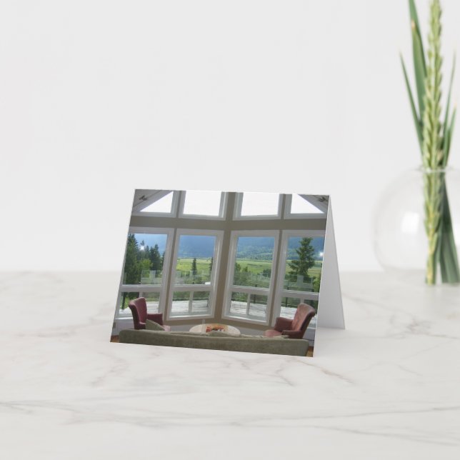 Vacation Home Note Card (Front)