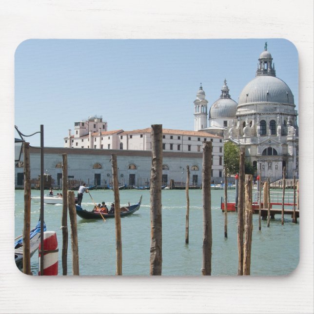 Vacation in Venice landscape mousepad (Front)