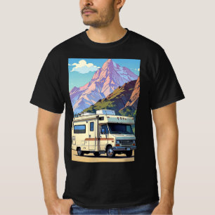 Vacation mode travel outdoors RV adventure T-Shirt