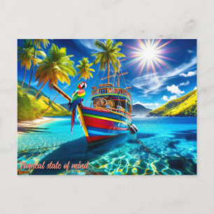 Vacation postcard