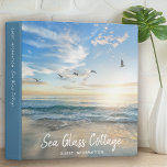 Vacation Rental Beach House Guest Information Binder<br><div class="desc">Let your guests know all the important information about your vacation rental home or bed & breakfast with this handy guest information welcome binder. Co-ordinating business stationery is available.</div>