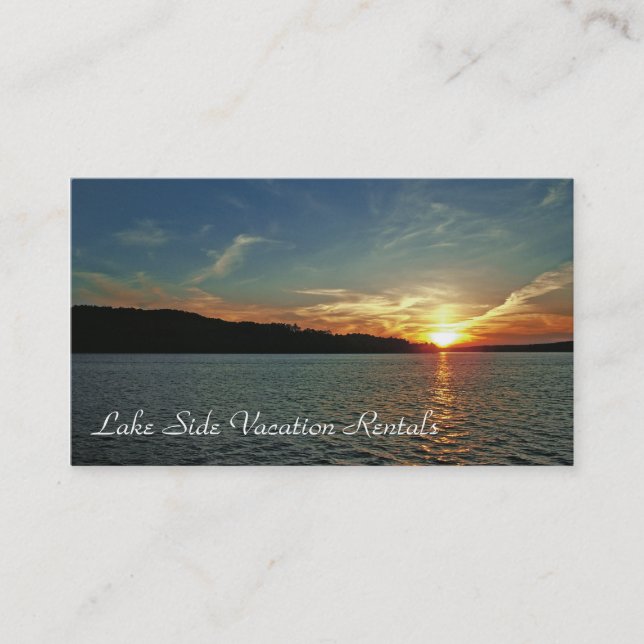 Vacation Rental Business Card (Front)