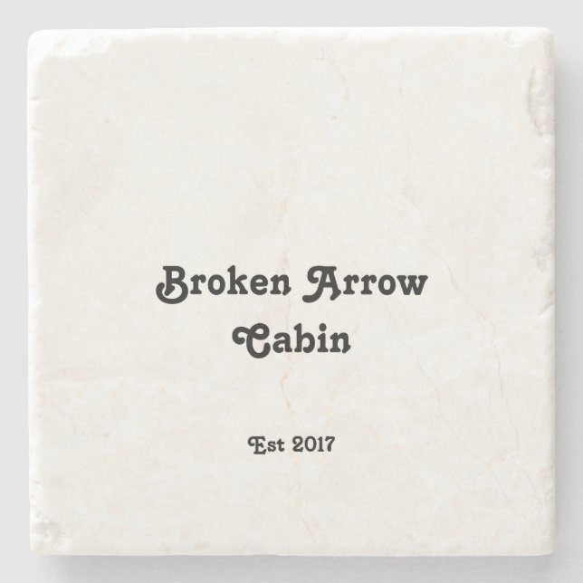 Vacation Rental Coaster (Front)