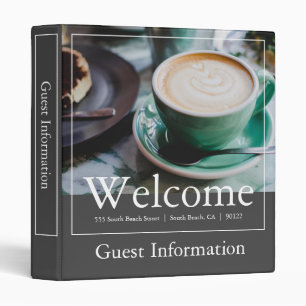 Vacation Rental Guest Information Airbnb 3 Ring Bi Binder