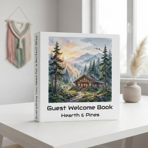 Vacation Rental Guest Welcome Book Holiday Retreat Binder