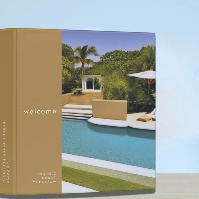 Vacation Rental Guidebook Binder (Creator Uploaded)
