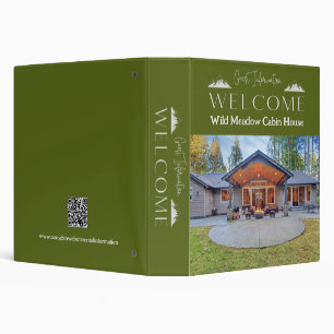 Vacation Rental Photo Guest Information  Binder