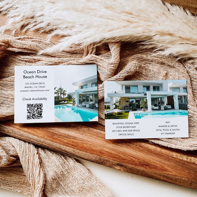 Vacation Rental Property Beach Promo Postcard (Creator Uploaded)