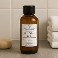 Vacation Rental Waterproof Shower Gel Label