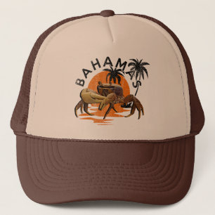 Vacation Retro Bahamas Hat Vintage Cruise Bahamian