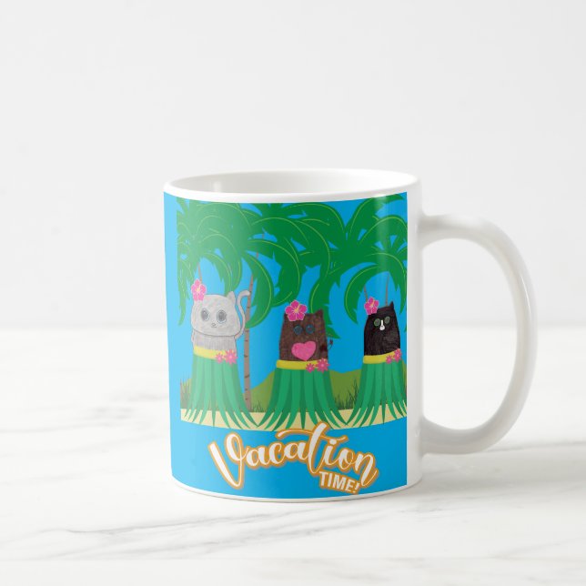 Vacation Time Invitation Coffee Mug (Right)
