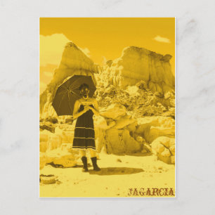 Vacation to Mars Postcard