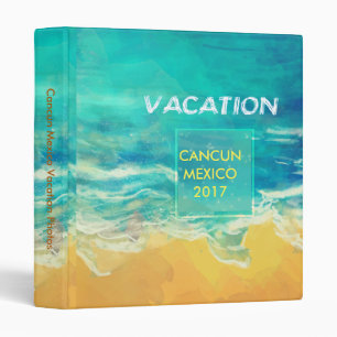 Vacation Travel Binder Photo Album
