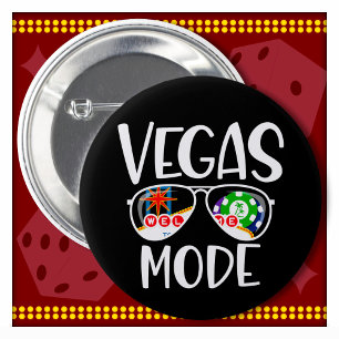 Vacay Las Vegas Trip Vegas Mode Vegas Vacation 2 Inch Round Button