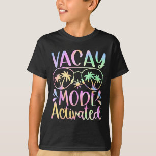 Vacay Mode Activated Vacation Summer Cruise Getawa T-Shirt