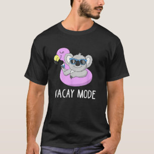 Vacay Mode Cute Koala Funny Family Vacation Holida T-Shirt