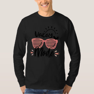 Vacay Mode  Family Summer Vacation Beach Sunglasse T-Shirt