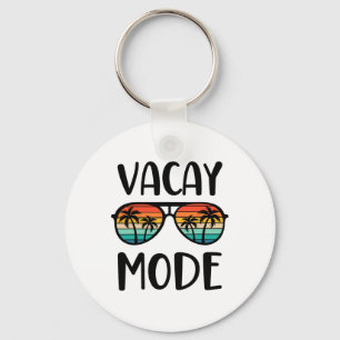 Vacay Mode Men Women Kids Vacation Summer Cruise G Keychain
