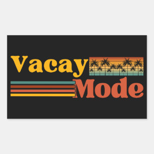 VACAY MODE PAL TREE FAMILY VACATION STICKER