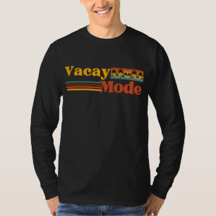 VACAY MODE PAL TREE FAMILY VACATION  T-Shirt
