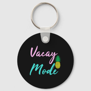Vacay Mode T Shirt Keychain