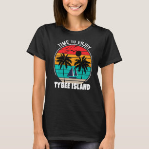 Vacay Mode Time To Enjoy Tybee Island Retro T-Shirt