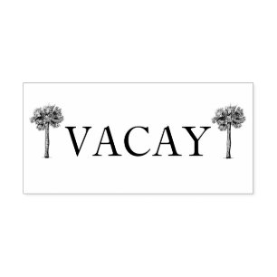 Vacay Self Inking Rubber Stamp