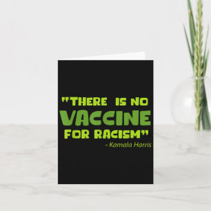 Vaccinated Funny Humor Graphic Kamala Harris Quote Card